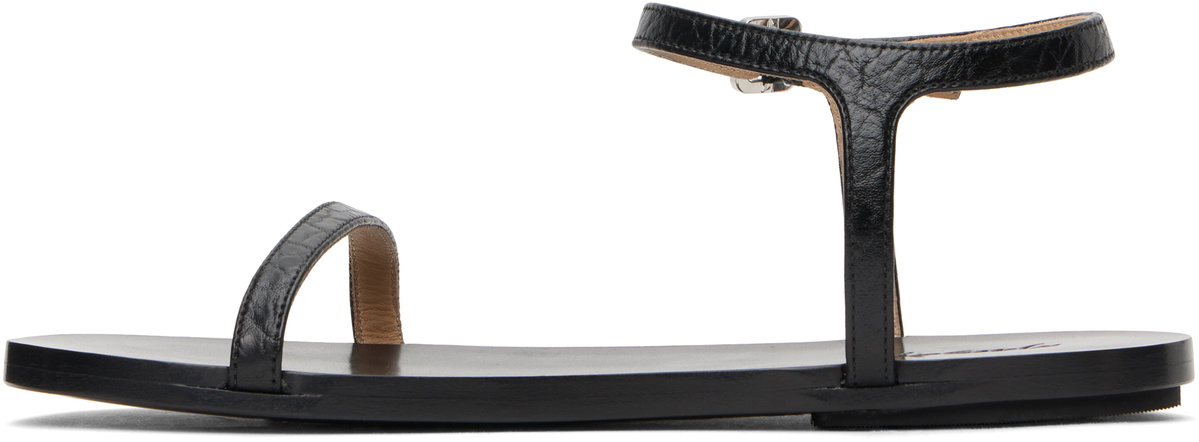 Marsèll Black Sottile Sandals