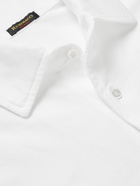 Rubinacci - Cotton-Piqué Polo Shirt - White