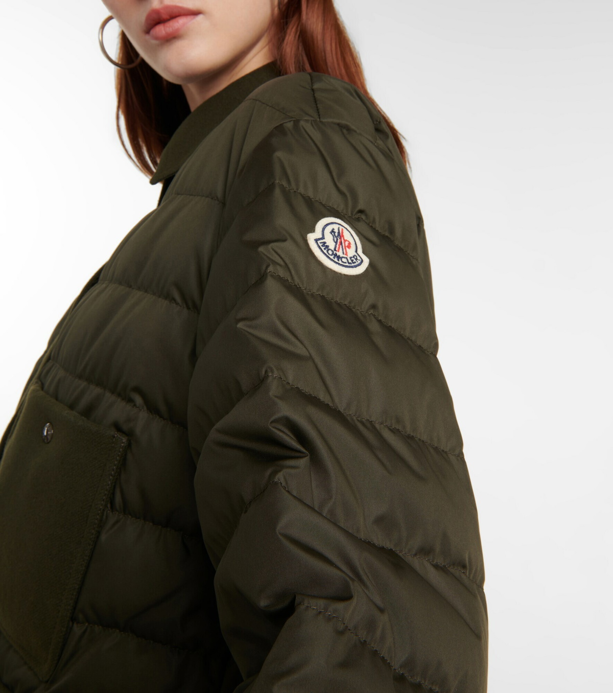 Moncler - Camicia down jacket Moncler Moncler - Camicia down jacket Moncler