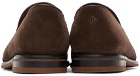 Loro Piana Brown Suede City Loafers