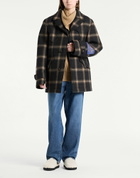 Maison Margiela Womens Coat Charcoal