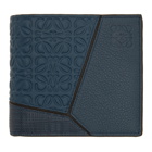 Loewe Indigo Puzzle Bifold Wallet