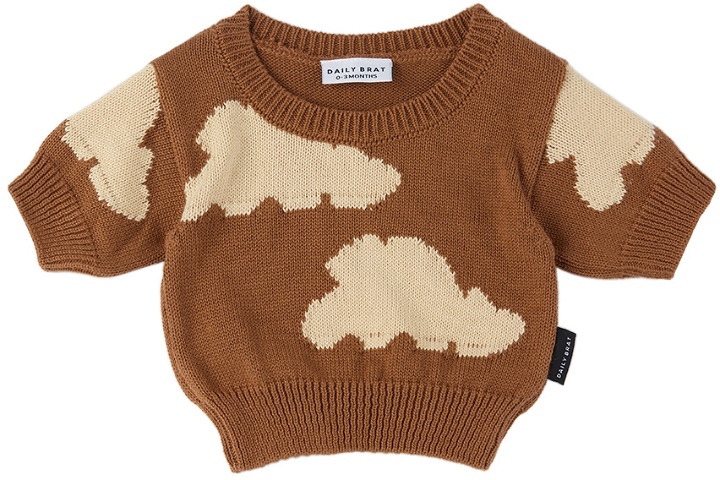 Photo: Daily Brat Baby Brown Cloudy Sweater