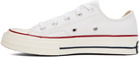 Converse White Chuck 70 Low Top Sneakers