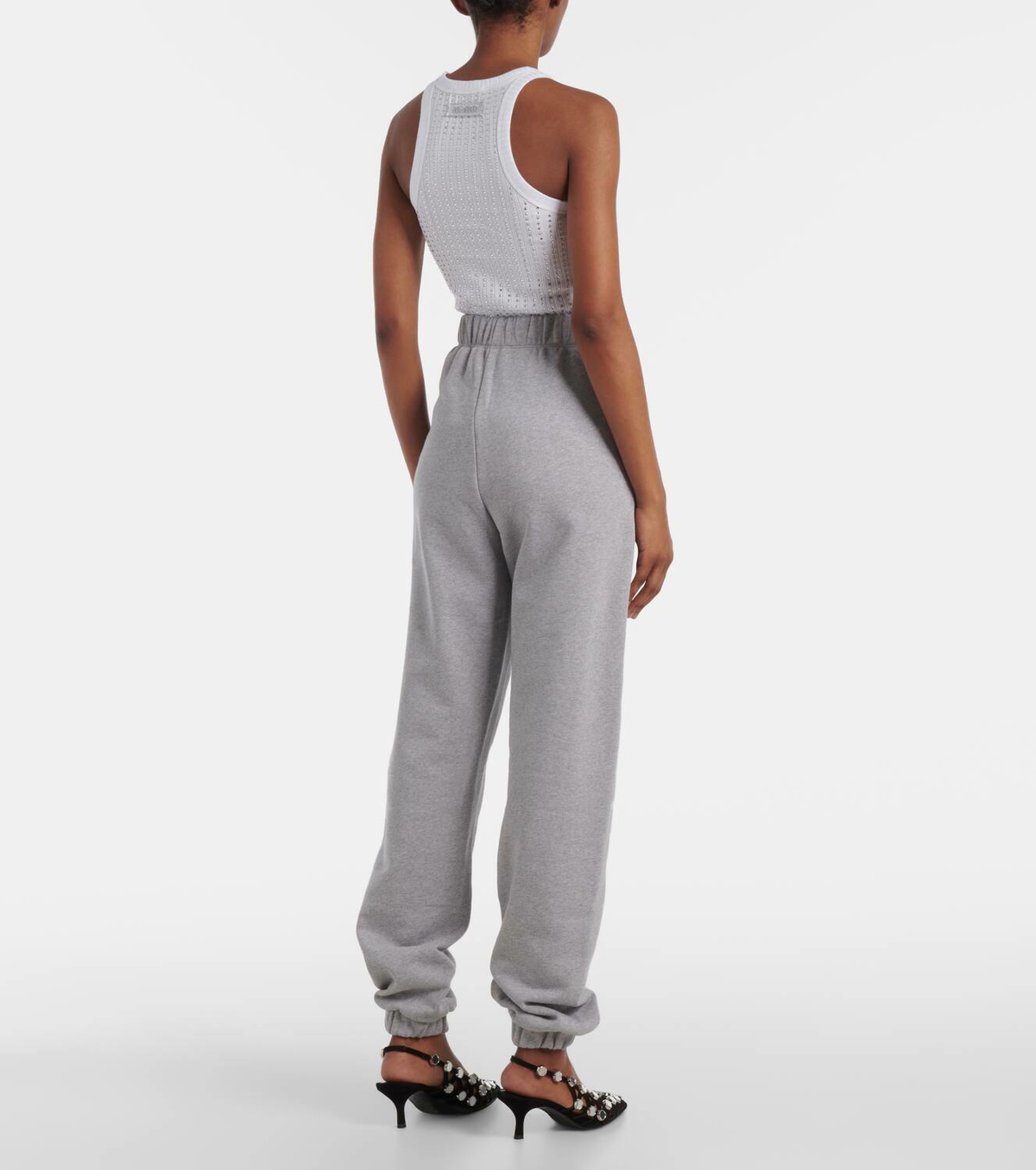 The Attico Fern cotton sweatpants