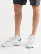 ADIDAS GOLF - Stan Smith Special Edition Primegreen and Faux Leather Spikeless Golf Shoes - White