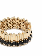 Suzanne Kalan 18kt Yellow Gold Stacker Mini Sapphire Eternity Band