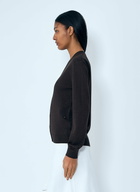 Lemaire Twisted V Neck Cardigan