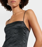 Ganni Satin slip dress