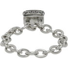 Balenciaga BB Padlock Bracelet