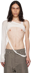 Rick Owens Off-White Banana Skeletank Tank Top