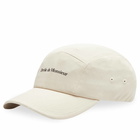 Drole de Monsieur Men's Drôle de Monsieur The 5-Panel Twill Cap in Light Beige