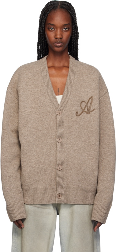 Photo: Axel Arigato Taupe Ash Signature Cardigan