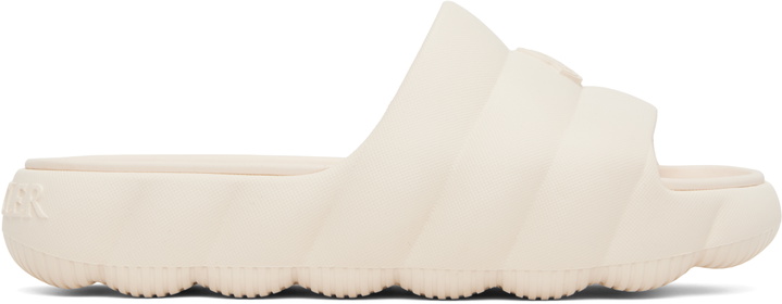 Photo: Moncler Off-White Lilo Quilted EVA Pool Slides
