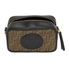 Fendi Black Roma Italy 1925 Camera Bag