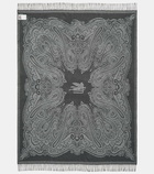 Etro Paisley wool and cashmere blanket