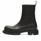 Rick Owens Men's Gabe Beatle Boot in Black
