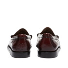 Bass Weejuns Men's GH Bass x Maharishi Larson Penny Loafer in Wine Leather