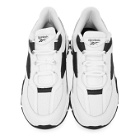 Reebok Classics White and Black EVZN Sneakers