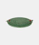 Bordallo Pinheiro Strawberries ceramic cheese tray