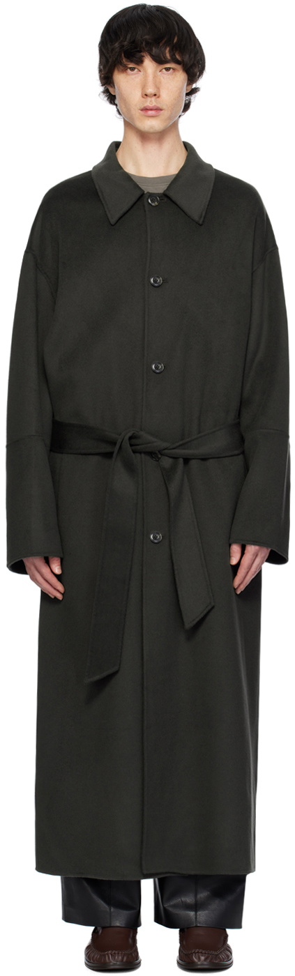 Nanushka Black Lucian Coat