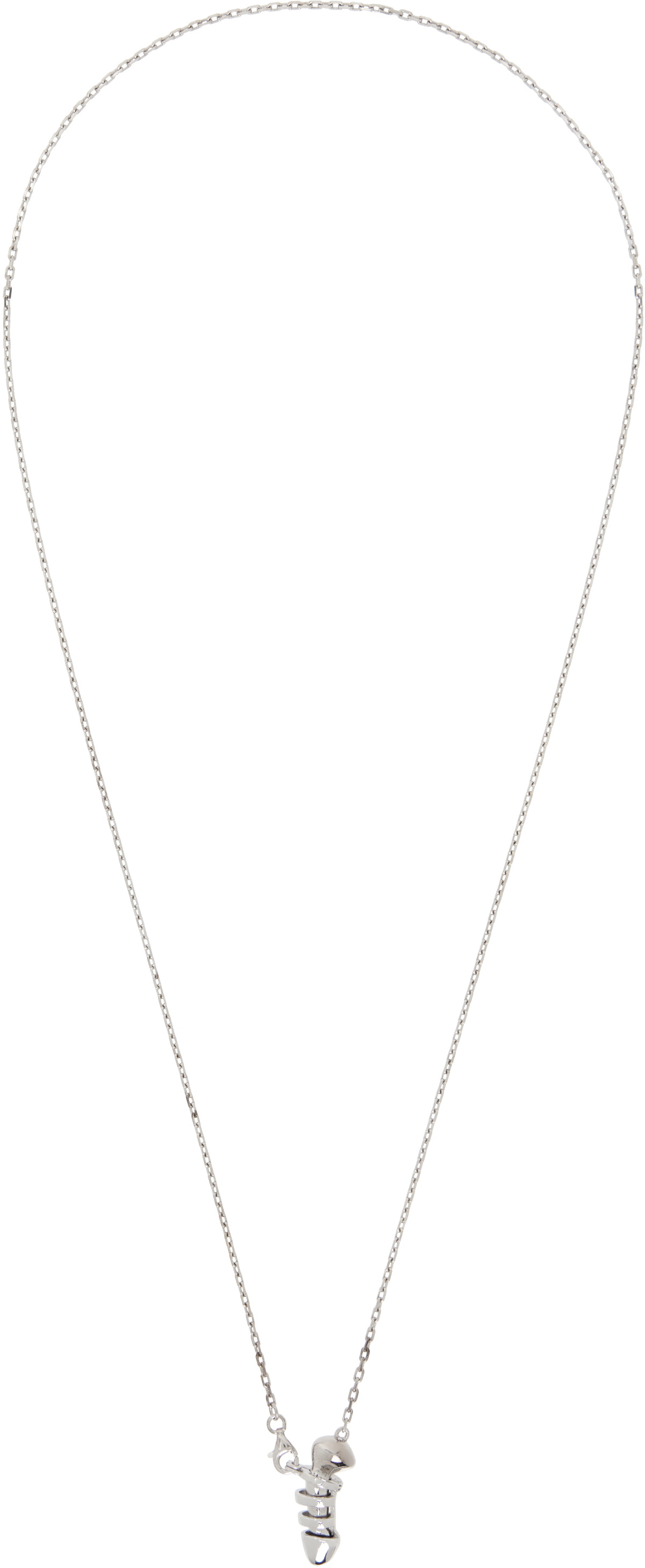 Alan Crocetti Silver Chastity Necklace