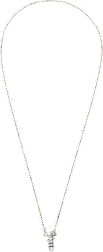 Photo: Alan Crocetti Silver Chastity Necklace