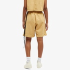 Rick Owens DRKSHDW Women's Longline Boxer Shorts in Mustard