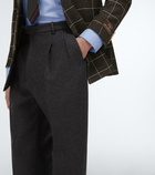 Gucci - Straight wool and cashmere pants