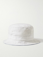 Polo Ralph Lauren - Loft Embroidered Cotton-Twill Bucket Hat - White