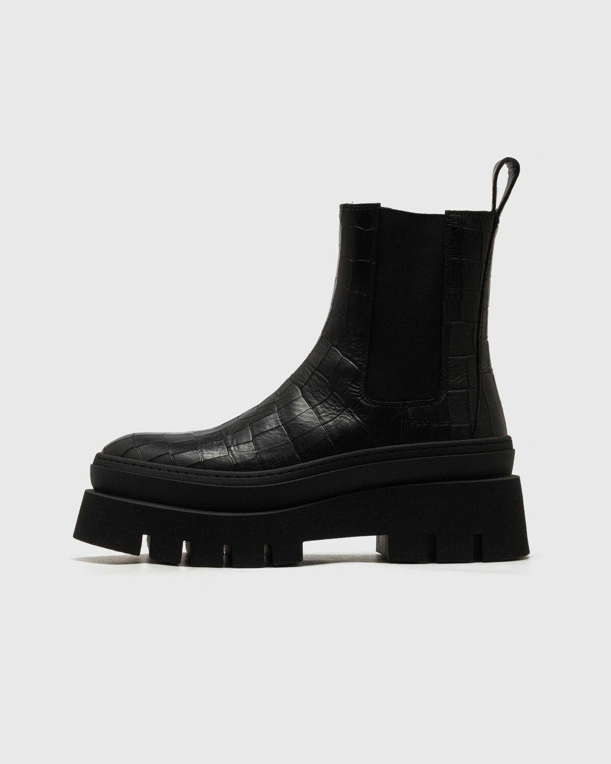 Copenhagen Studios CPH686 croco leather Black Womens Boot