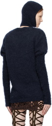 Sinéad O’Dwyer Navy School Sweater