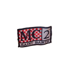 MC2 Saint Barth Raffia Bucket Bag With Multicolor Stripes And Embroidery