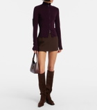 Wardrobe.NYC Virgin wool miniskirt