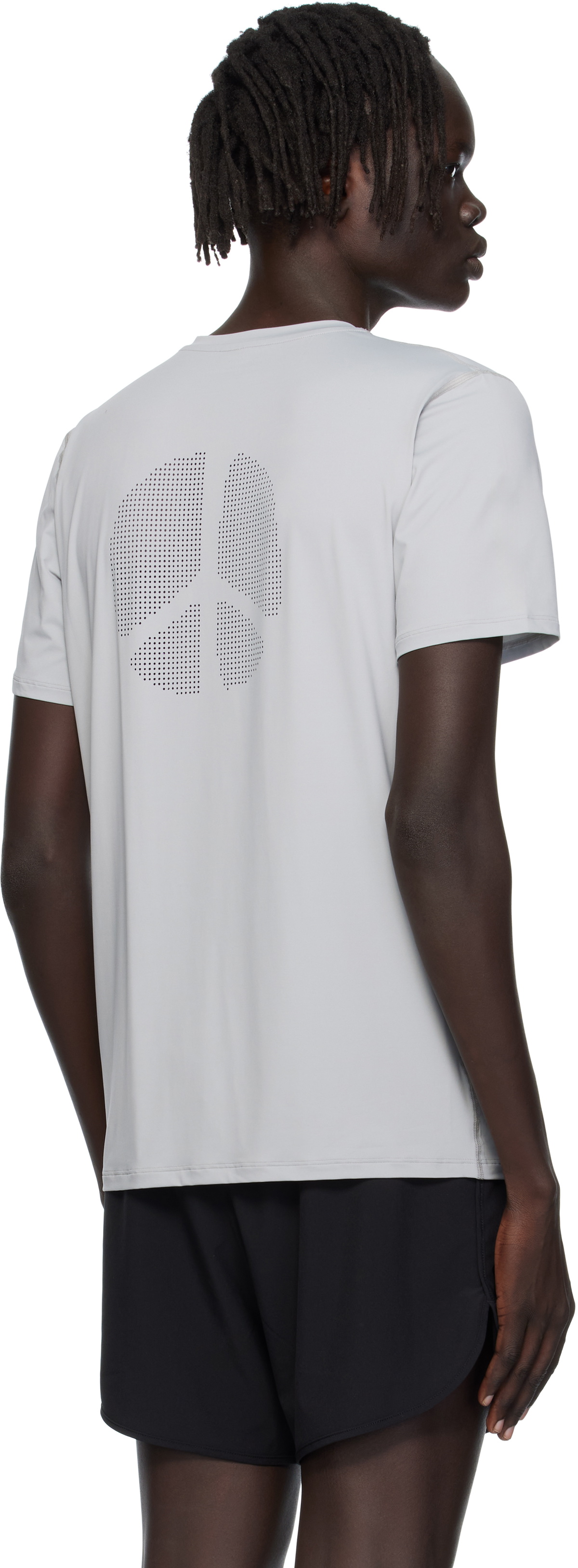 District Vision Gray Ultralight Aloe Short Sleeve T-shirt