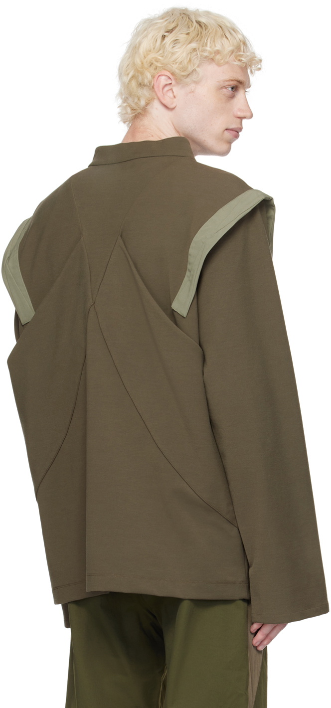 Uncertain Factor Khaki Nose Tackle Sweatshirt