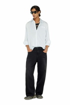 Diesel Relaxed Regular Waist 2097 D-Enim-M Joggjeans, Black/Dark grey, Zip fly