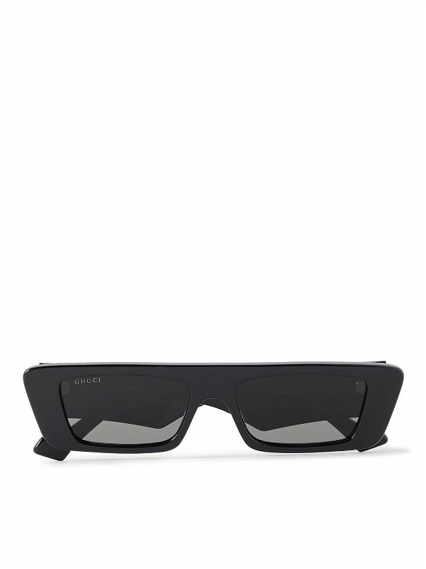 Photo: Gucci Eyewear - Square-Frame Recycled-Acetate Sunglasses
