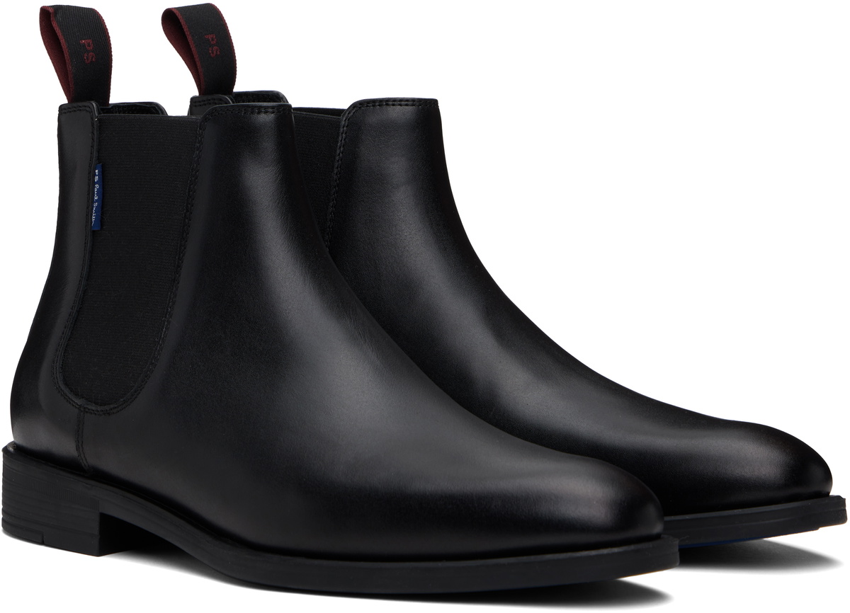 PS by Paul Smith Black Cedric Chelsea Boots