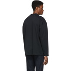 Hugo Black Davignon Mock Neck Sweatshirt