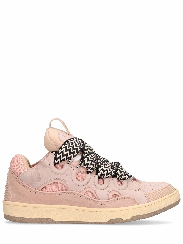 Photo: LANVIN - Curb Leather Sneakers