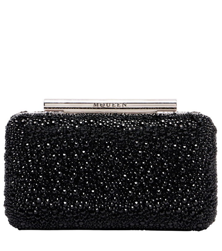 Photo: McQueen T-Bar Small embellished clutch