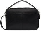 Commission SSENSE Exclusive Black Leather Messenger Bag
