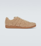 Maison Margiela - Replica faux-shearling sneakers