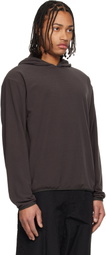 LE17SEPTEMBRE Gray Waffle Knit Hoodie