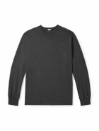 A.PRESSE - Cotton and Cashmere-Blend Jersey T-Shirt - Gray