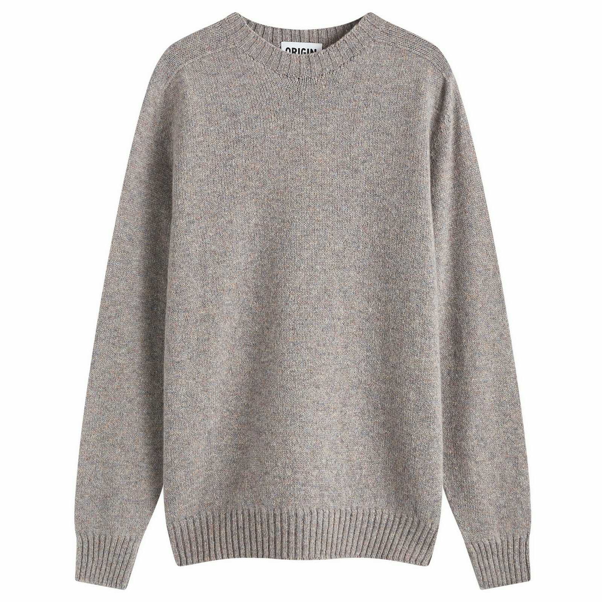 Country Of Origin Men's Geelong Seamless Knit Jumper in Marble