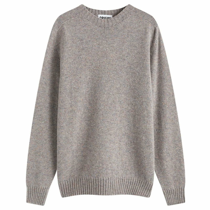 Photo: Country Of Origin Men's Geelong Seamless Knit Jumper in Marble
