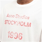 Acne Studios Men's Extorr 1996 T-Shirt in Pale Orange