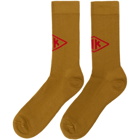 Han Kjobenhavn Tan Logo Socks